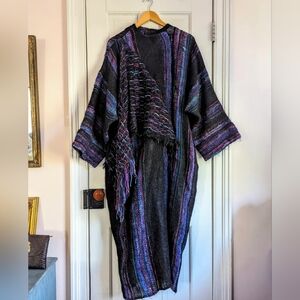 Vintage 80s Mohair Cocoon Duster